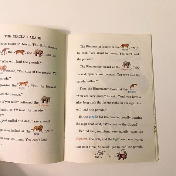 Vintage 1977 Wild Animals Golden Word Bird Book Paperback Golden Press - Picture 13 of 16